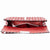 Valentino Rockstud Spike Medium Shoulder Bag- Red