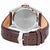 Bulova Precisionist Grey Dial Brown Leather Mens Watch 98B267