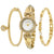 Anne Klein Mother of Pearl Dial Ladies Watch and Bracelet Set 1868GBST