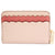 Michael Kors Zip Around Colorblock Coin Card Case- Soft Pink/Multi