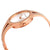 Calvin Klein Addict Silver Dial Medium Rose Gold-tone Ladies Watch K7W2M616