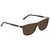 Montblanc Brown Rectangular Mens Sunglasses MB647S 52J 54