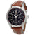 Breitling Transocean Unitime Pilot Chronograph Automatic Chronometer Mens Leather Watch AB0510U6/BC26-756P