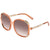 Chloe Myrte Transparent Peach Ladies Sunglasses CE719S74960