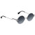 Fendi Grey Round Ladies Sunglasses FF0243S0KJ151