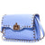 Valentino Small Rockstud Crossbody Bag- Angel Blue