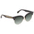 Fendi Blue Gradient Browline Ladies Sunglasses FF 0154/S VJG/EZ 54