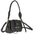 Prada Sidonie leather Shoulder Bag- Black
