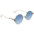 Fendi Blue Gradient Round Sunglasses FF 0243/S SCB/NE 51