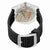 Swatch Efficient Black Dial Black Silicone Ladies Watch GE712