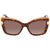 Ferragamo Brown Gradient Square Sunglasses SF814S 226 54