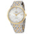 Omega DeVille Prestige Stainless Steel and 18kt Yellow Gold Silver Dial Unisex Watch 42420372002001