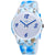 Swatch Bluquarelle Grey Dial Ladies Watch SUOW149