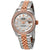 Rolex Lady Datejust Mother of Pearl Steel and 18K Everose Gold Diamond Jubilee Watch 279381MDJ