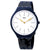 Swatch Skinwall White Dial Blue Silicone Ladies Watch SVON102