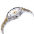 Victorinox Alliance Small Crystal White Mother of Pearl Dial Two Tone Ladies Watch 241831
