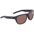 Costa Del Mar Bayside Polarized Copper Silver Mirror Rectangular Sunglasses BAY 11 OSCP