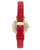 Anne Klein Gold-tone Dial Ladies Leather Watch AK/2156CHRD