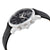 S Coifman Chronograph Black Dial Black Leather Mens Watch SC0370