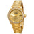 Rolex Lady-Datejust Champagne Diamond Dial 18kt Yellow Gold President Watch 279138CRDP