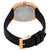 Gucci GG2570 Black Dial Black Leather Ladies Watch YA142509