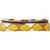 Michael Kors Mott Large Woven East West Clutch-  Jasmine Yellow/Multi