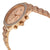 Michael Kors Brinkley Chronograph Rose Dial Ladies Watch MK6204