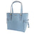 Michael Kors Textured Leather Tote- Powder Blue