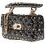 Valentino Small Patent Rockstud Spike Bag- Black