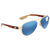Costa Del Mar Loreto Blue Mirror 580P Aviator Sunglasses LR 64 OBMP