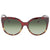 Burberry Green Gradient Cat Eye Ladies Sunglasses BE4243F-36358E-55