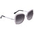 Roberto Cavalli Shiny Palladium Sunglasses RC1028 16B 56