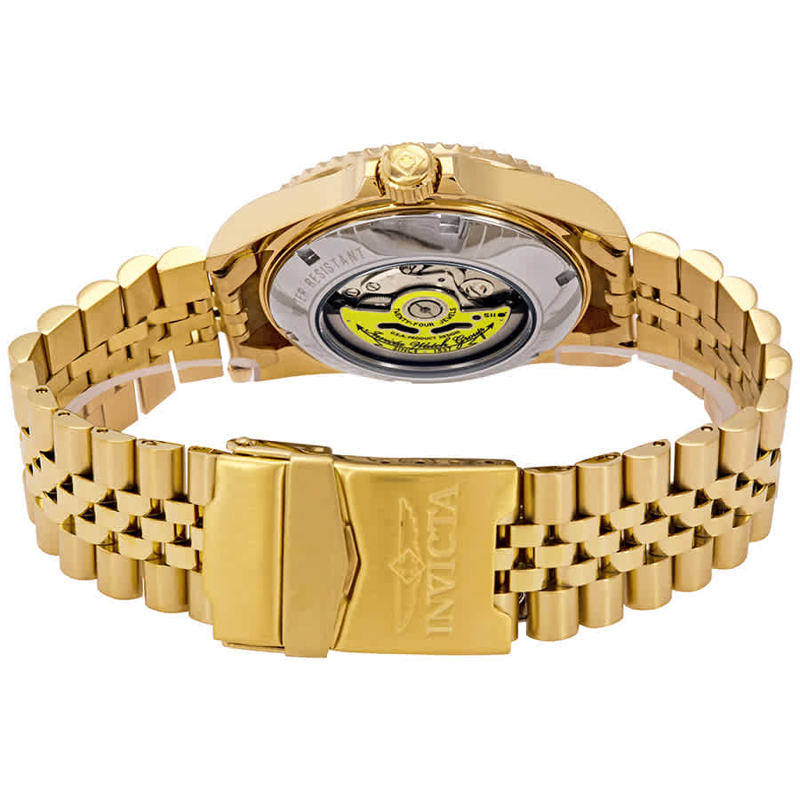 Invicta Pro Bezel Automatic Gold Dial Mens Watch 29183 Watchsavings.com