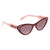 Miu Miu Pink Gradient Grey Cat Eye Sunglasses MU 05TSA USH146 55