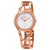 Calvin Klein Class Silver Dial Rose Gold-tone Ladies Watch K6R23626