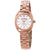 Saint Honore Charisma Diamond White Mother of Pearl Dial Ladies Rose Gold-tone Watch 721124 8YADR