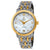 Omega De Ville Prestige Mother of Pearl Diamond Dial Steel and 18K Yellow Gold Ladies Watch 42420332055002