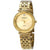 Anne Klein Quartz Gold Dial Yellow Gold-tone Ladies Watch AK/3412CHGB