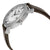 Tissot Bridgeport Quartz Silver Dial Brown Leather Mens Watch T0974101603800