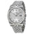 Rolex Oyster Perpetual 36 mm Silver With 10 Diamonds Dial Stainless Steel Jubilee Bracelet Automatic Mens Watch 116234SDJ