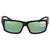 Costa Del Mar Fantail Global Fit Green Mirror 580P Polarized Wrap Mens Sunglasses TF 11GF OGMP