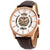 Invicta Objet D Art Automatic White Skeleton Dial Mens Watch 22596