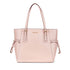 Michael Kors Voyager Textured Crossgrain Leather Tote- Soft Pink