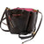 Valentino Small VLOGO Ayers Bucket Bag- Black