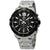 Orient Sporty Chronograph Black Dial Mens Watch FTW03001B