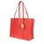 Tory Burch Perry Triple-Compartment Tote- Brilliant Red