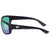 Costa Del Mar Saltbreak Green Mirror Polarized Glass (580) Rectangular Sunglasses BK 11 OGMGLP