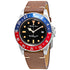 Mathey-Tissot Rolly Vintage Black Dial Pepsi Bezel Mens Watch H900ALR