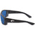 Costa Del Mar Tuna Alley Global Fit Blue Mirror 580P Polarized Wrap Mens Sunglasses TA 11GF OBMP