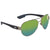 Costa Del Mar South Point Green Mirror Polarized Plastic Aviator Sunglasses SO 21 OGMP